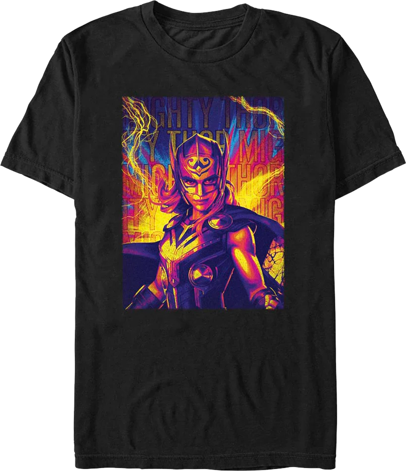 Mighty Hero Lightning Marvel Comics T-Shirt