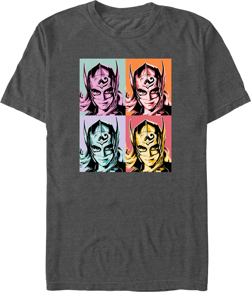 Mighty Thor Pop Art Thor Love And Thunder Marvel Comics T-Shirt