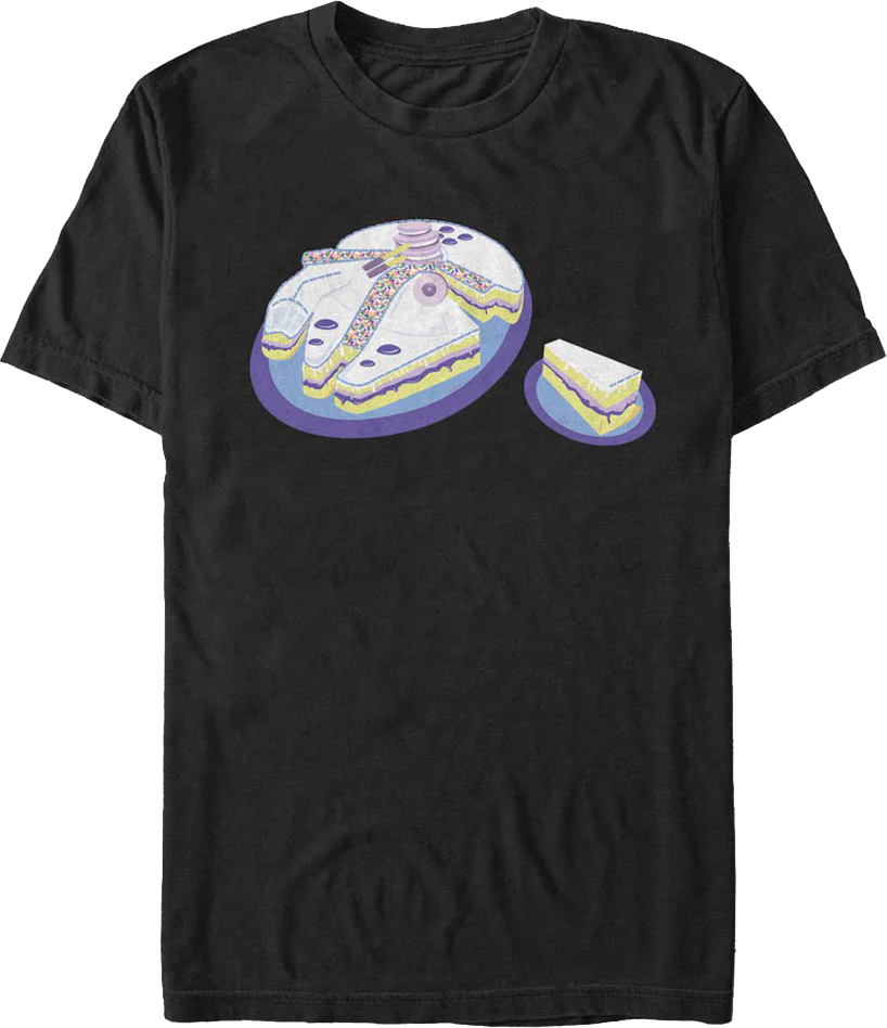 Millennium Falcon Cake Star Wars T-Shirt