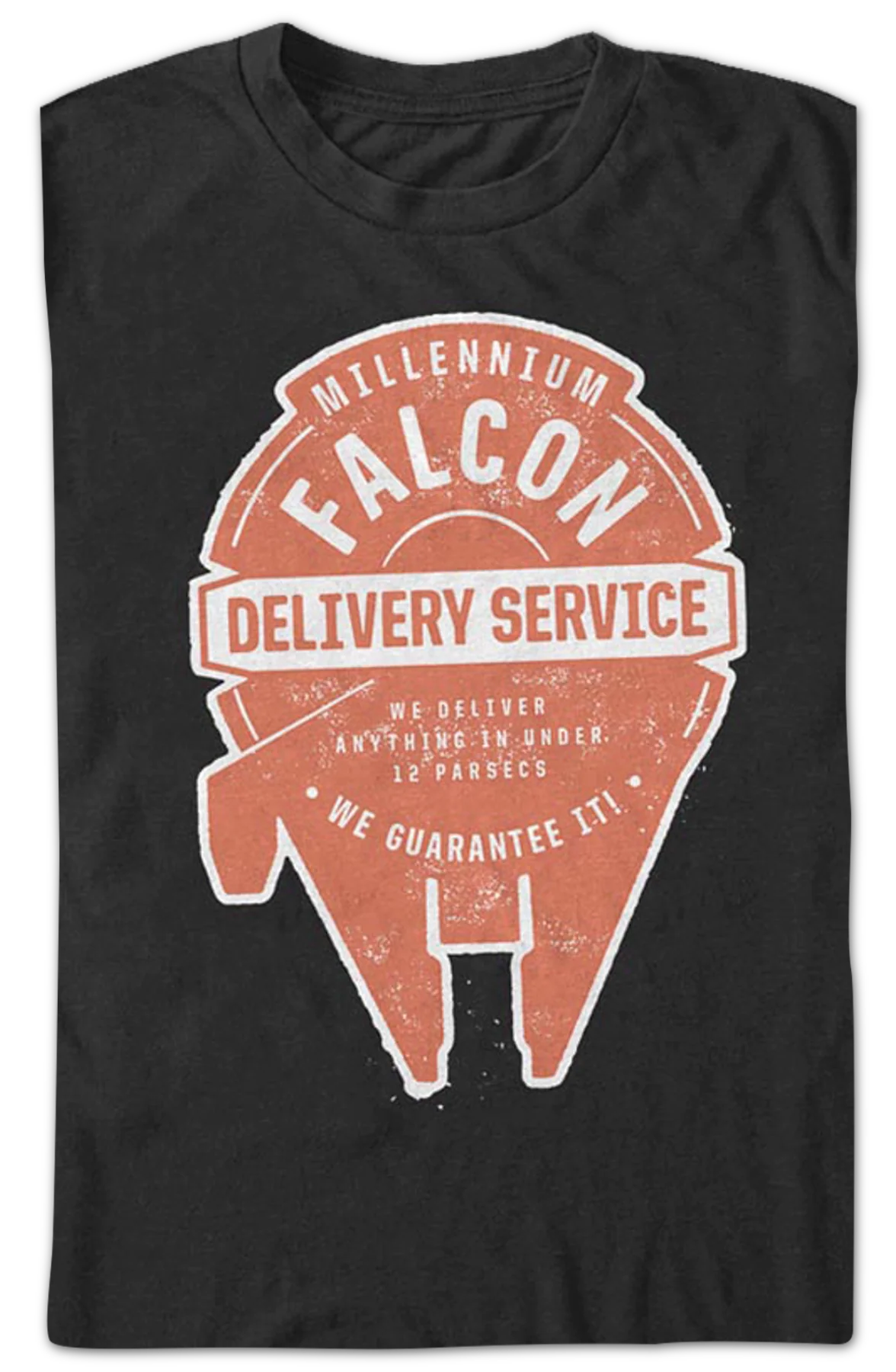 Millennium Falcon Delivery Service Star Wars T-Shirt - Image 2
