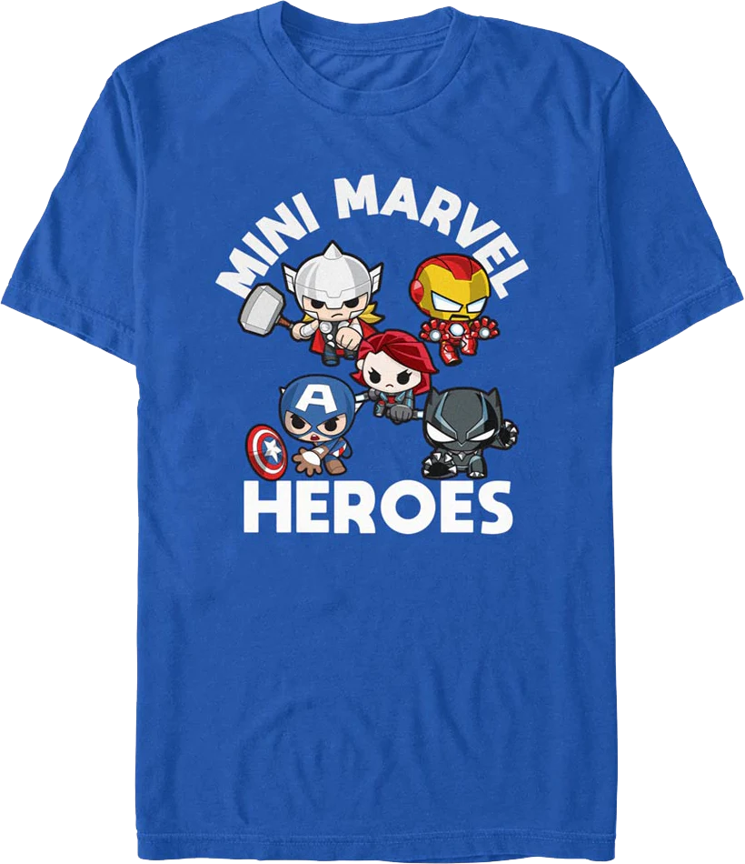 Mini Marvel Heroes T-Shirt