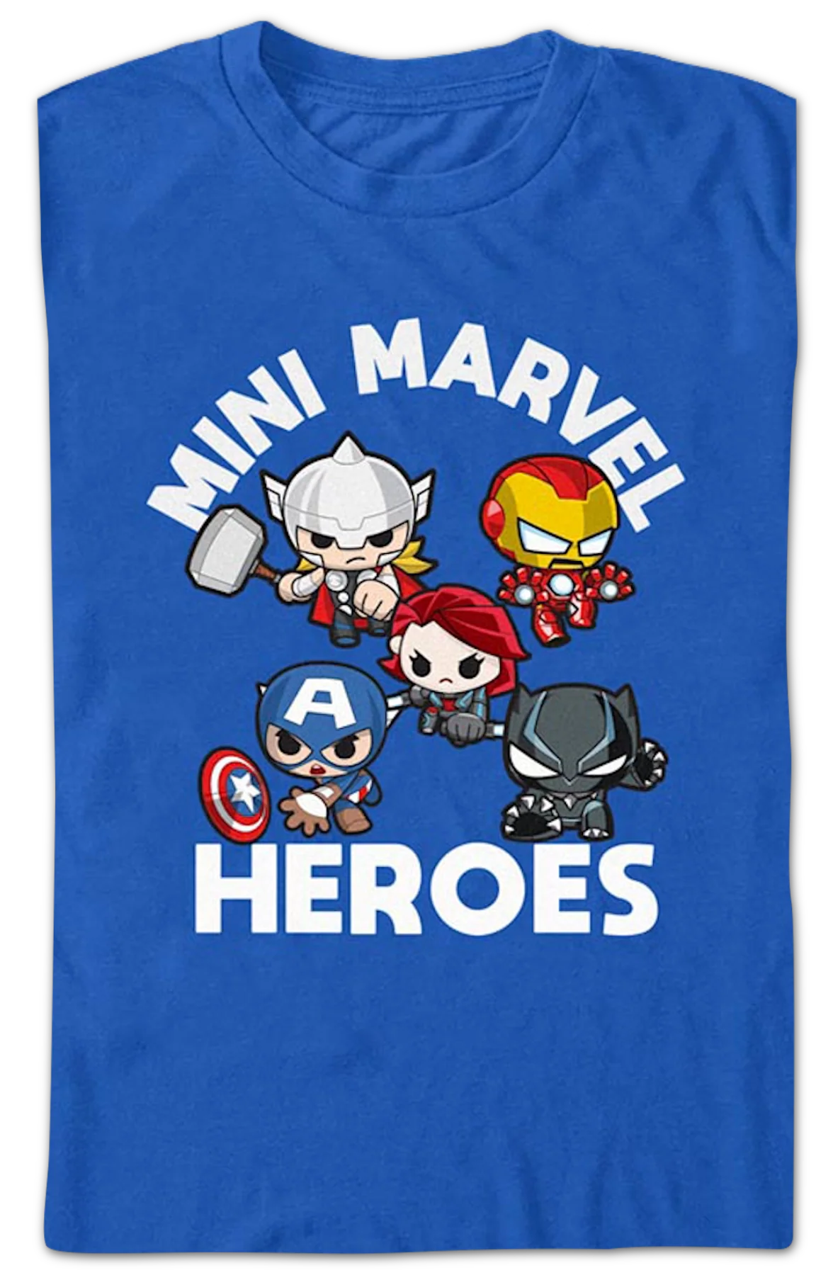 Mini Marvel Heroes T-Shirt - Image 2