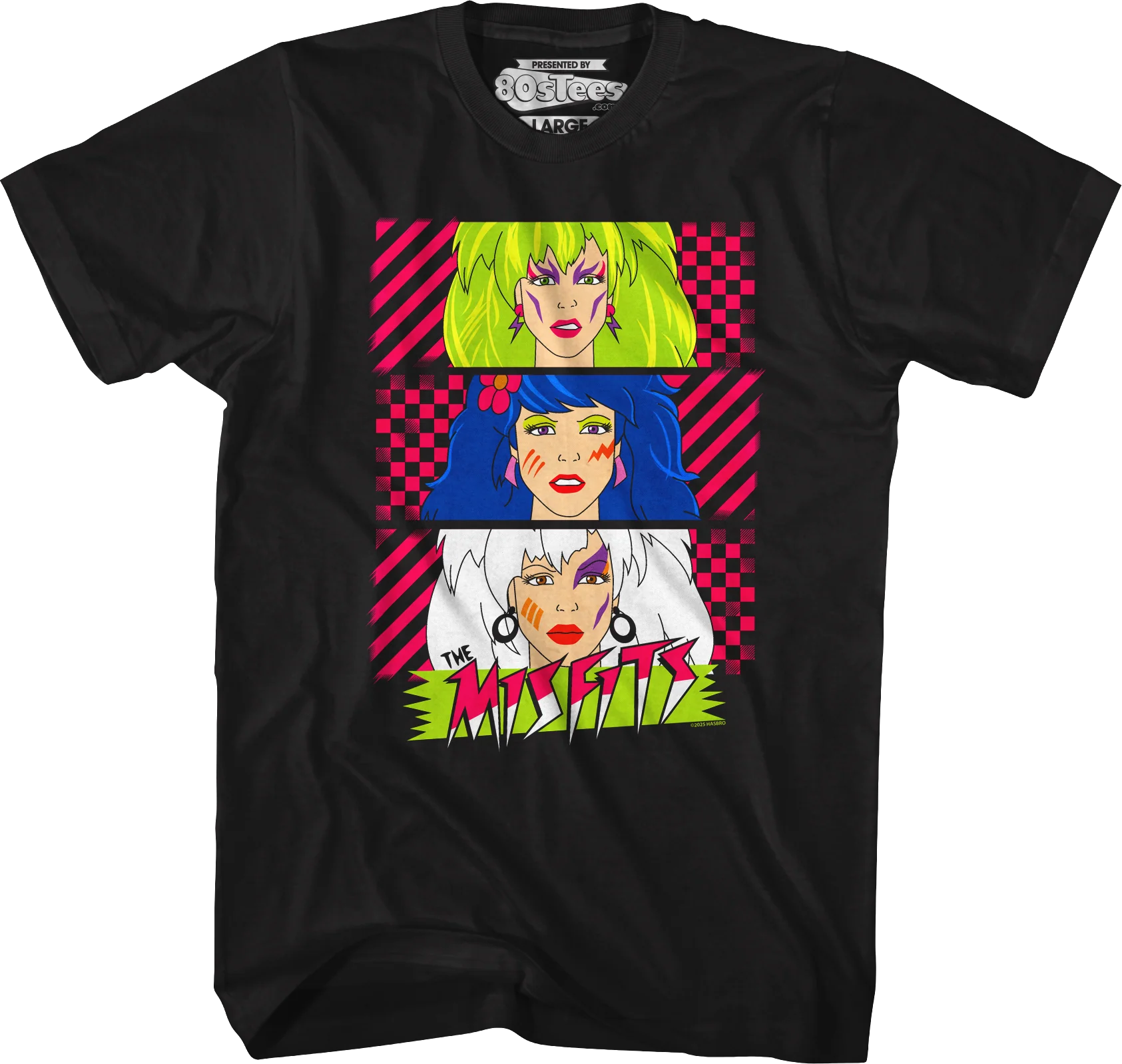 Misfits Trio Panels Jem And The Holograms T-Shirt