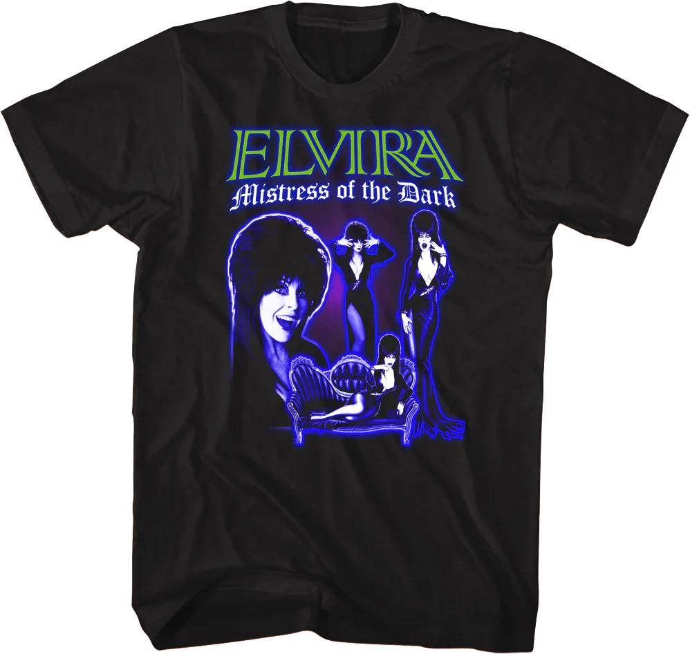Mistress of the Dark Collage Elvira T-Shirt