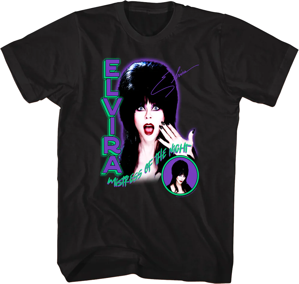Mistress of the Night Elvira T-Shirt