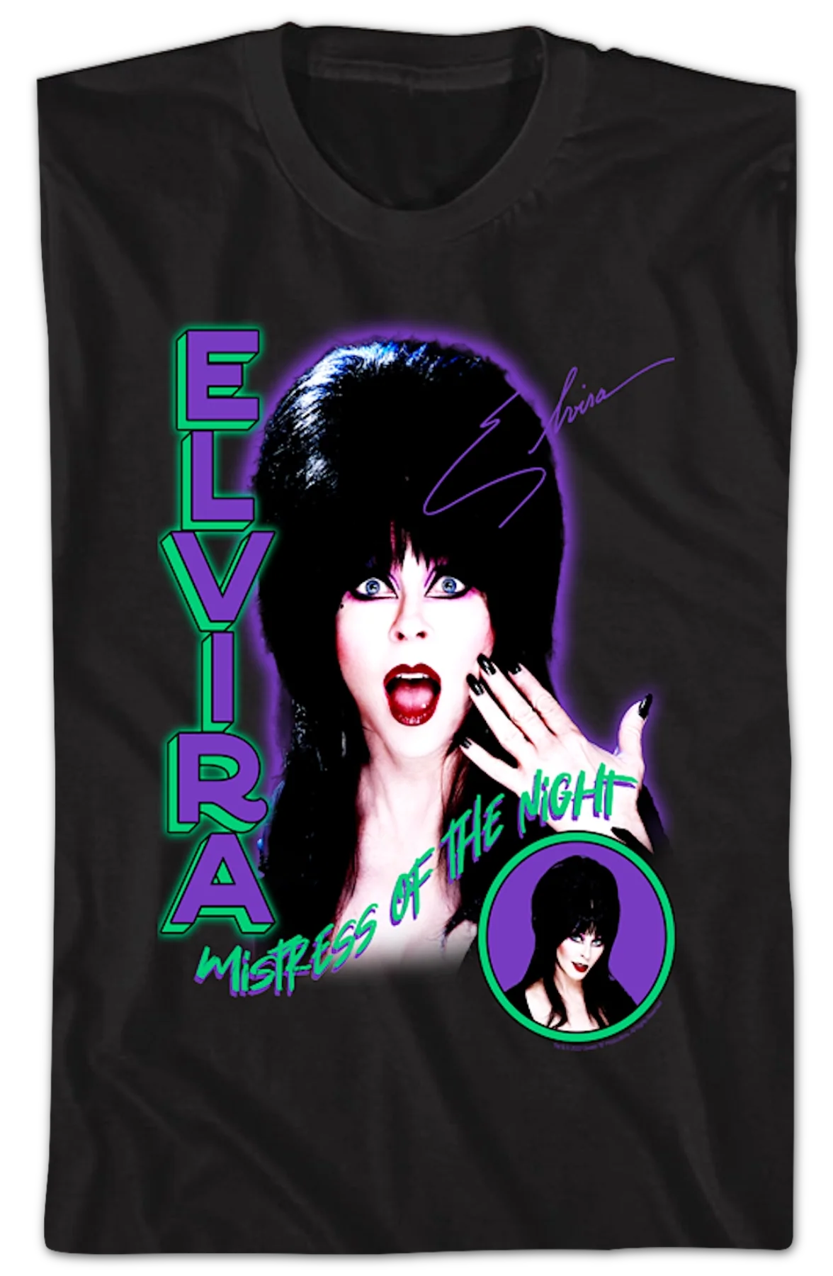 Mistress of the Night Elvira T-Shirt - Image 2