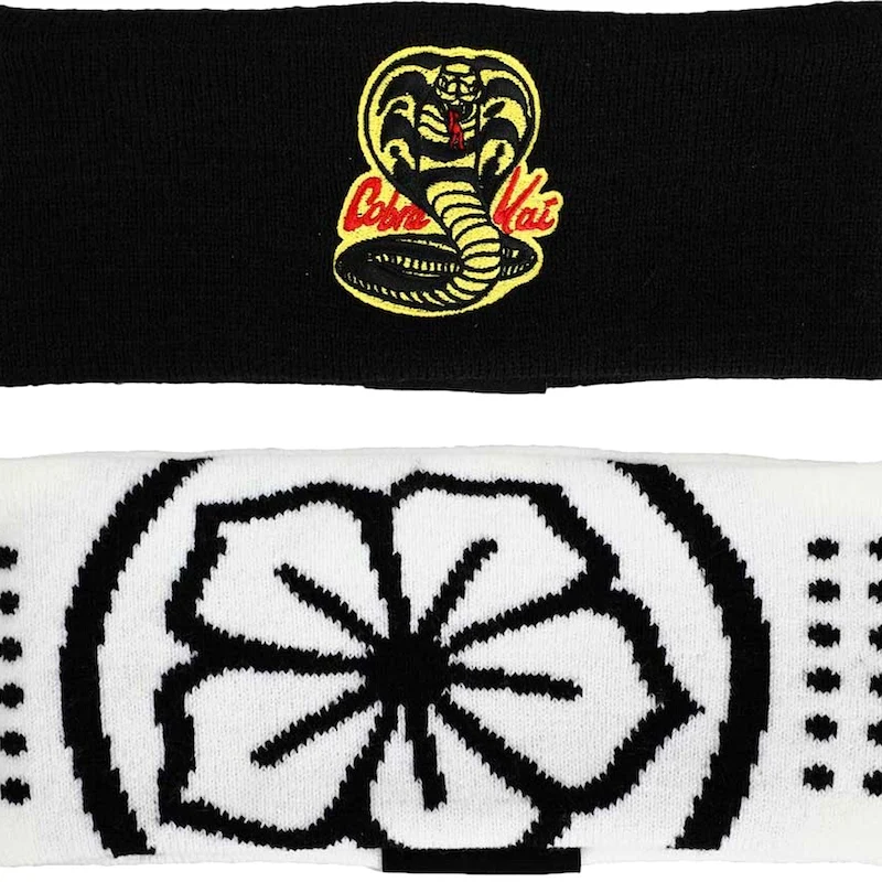 Miyagi-Do And Cobra Kai 2-Pack Knit Headbands