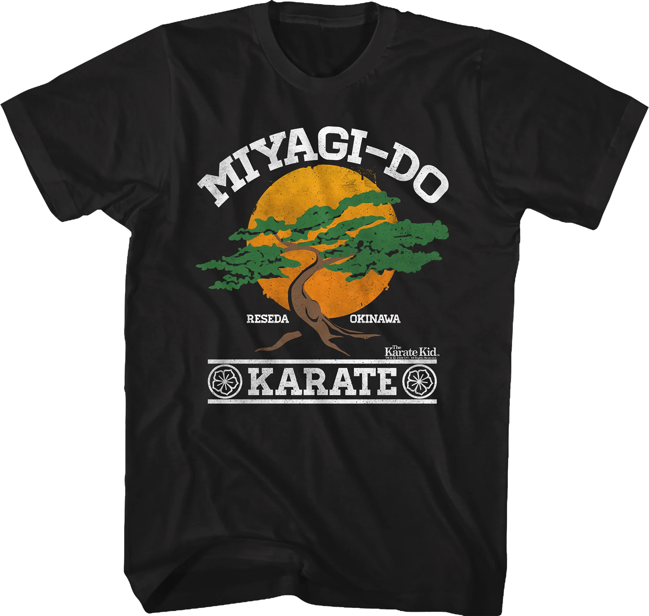Miyagi-Do Bonsai Logo Karate Kid T-Shirt