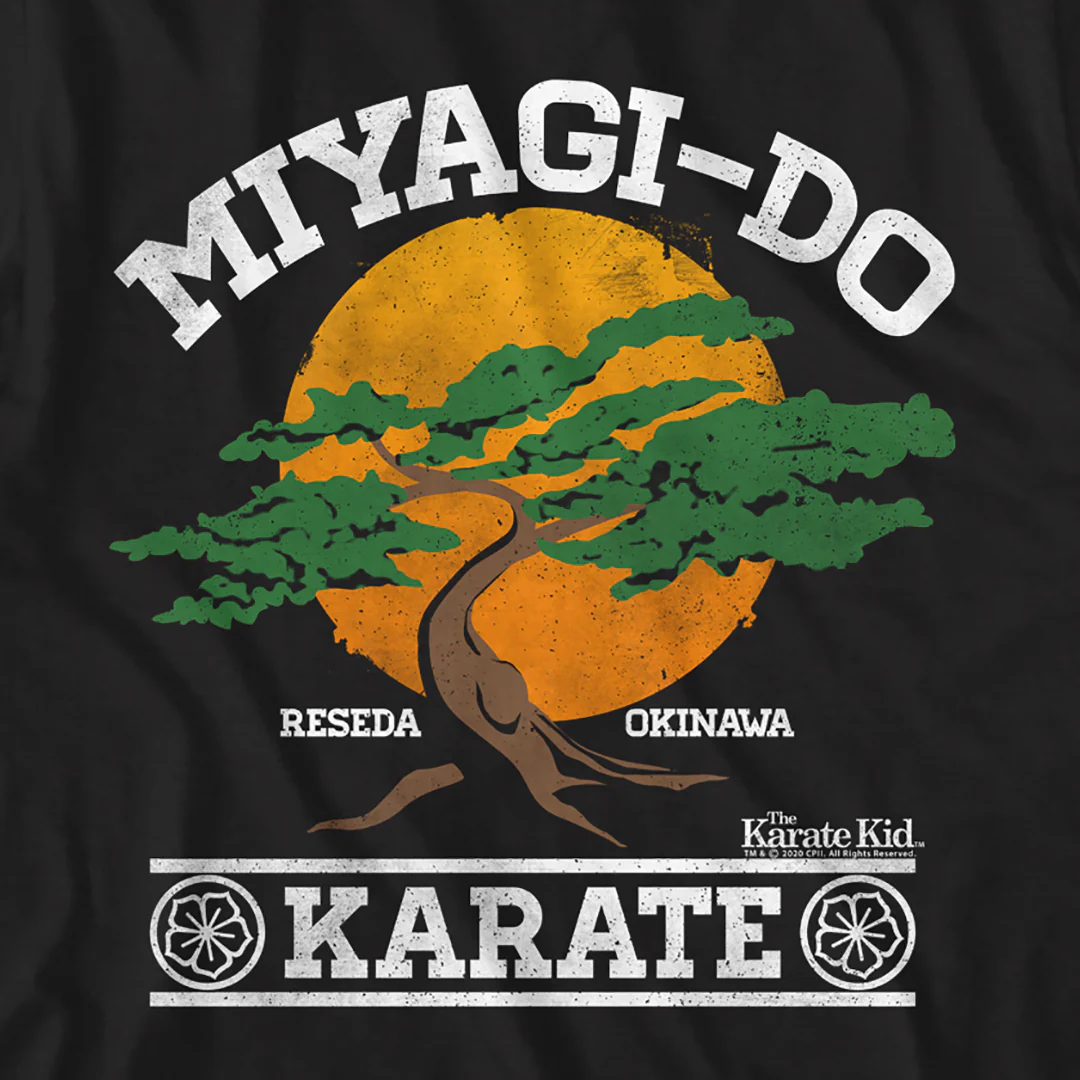 Miyagi-Do Bonsai Logo Karate Kid T-Shirt - Image 4