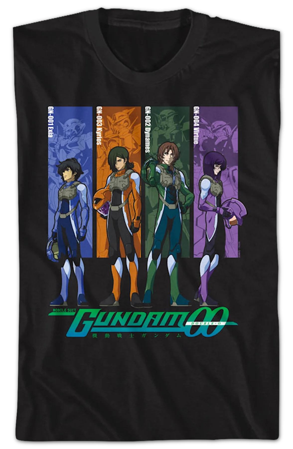Mobile Suit Gundam 00 T-Shirt - Image 2