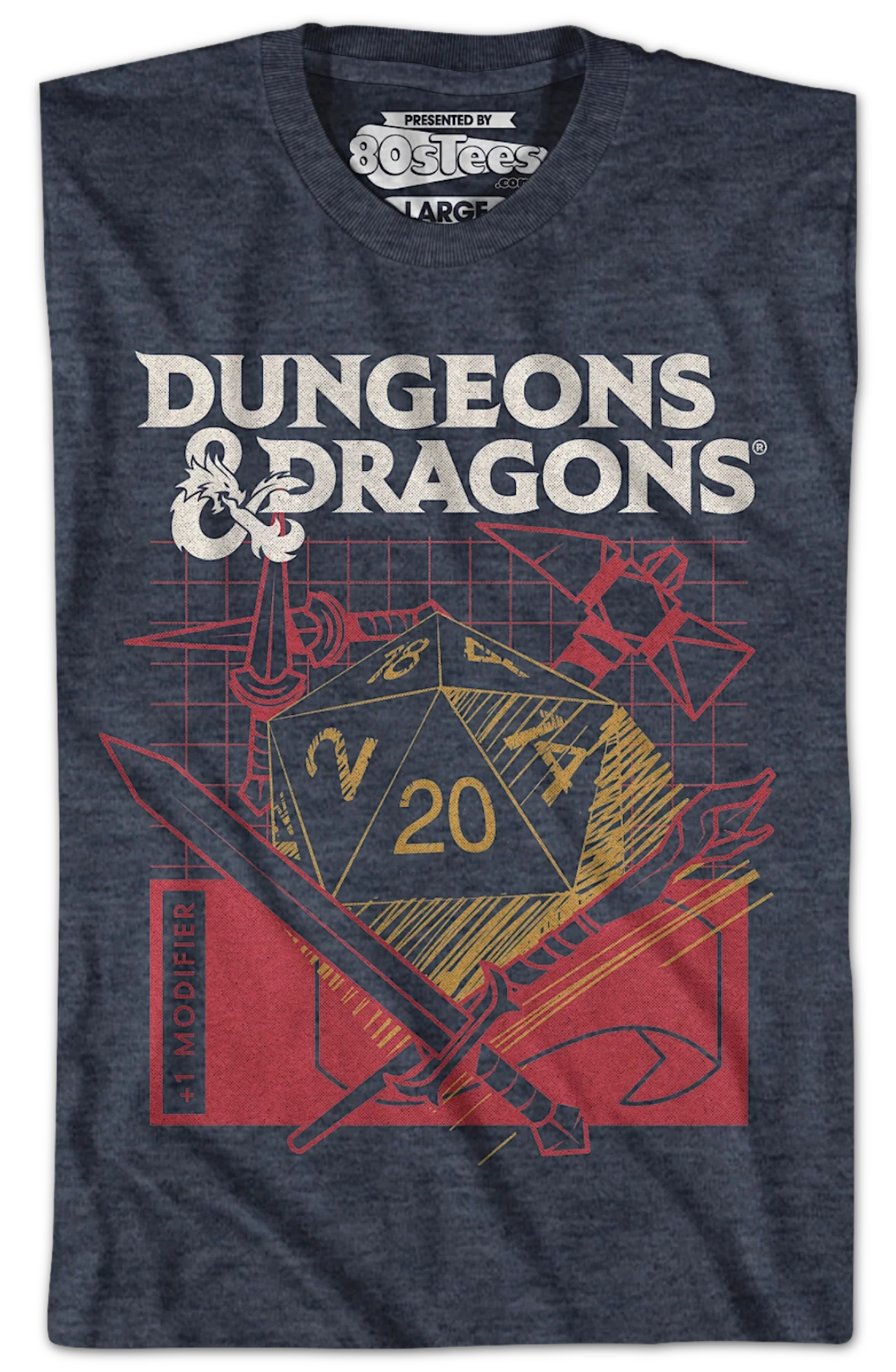 Modifier Dungeons & Dragons T-Shirt - Image 2