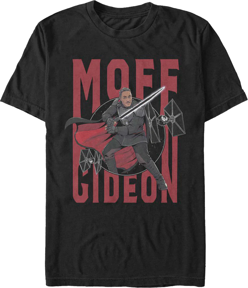 Moff Gideon Action Pose The Mandalorian Star Wars T-Shirt