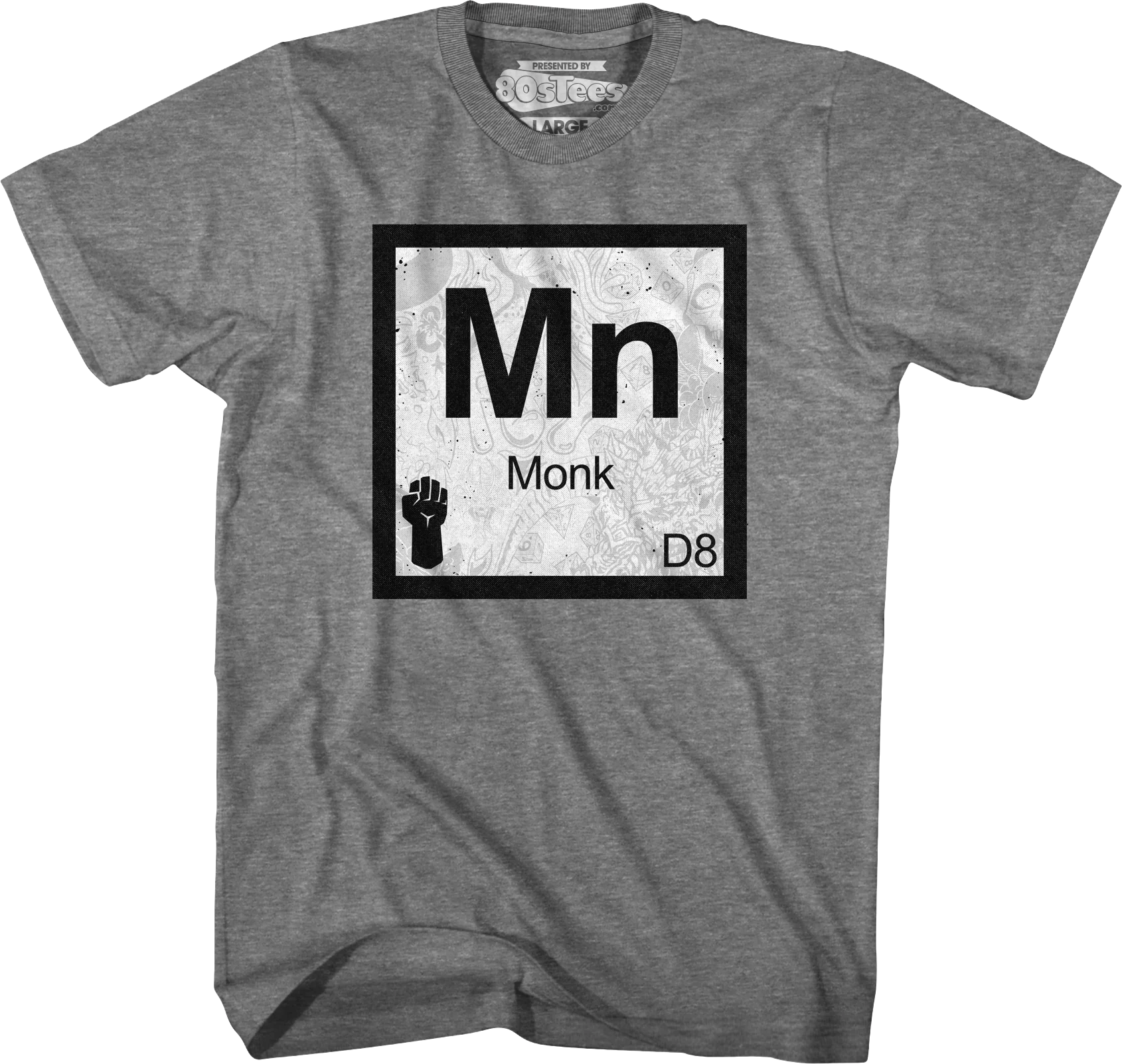 Monk Element Symbol Dungeons & Dragons T-Shirt