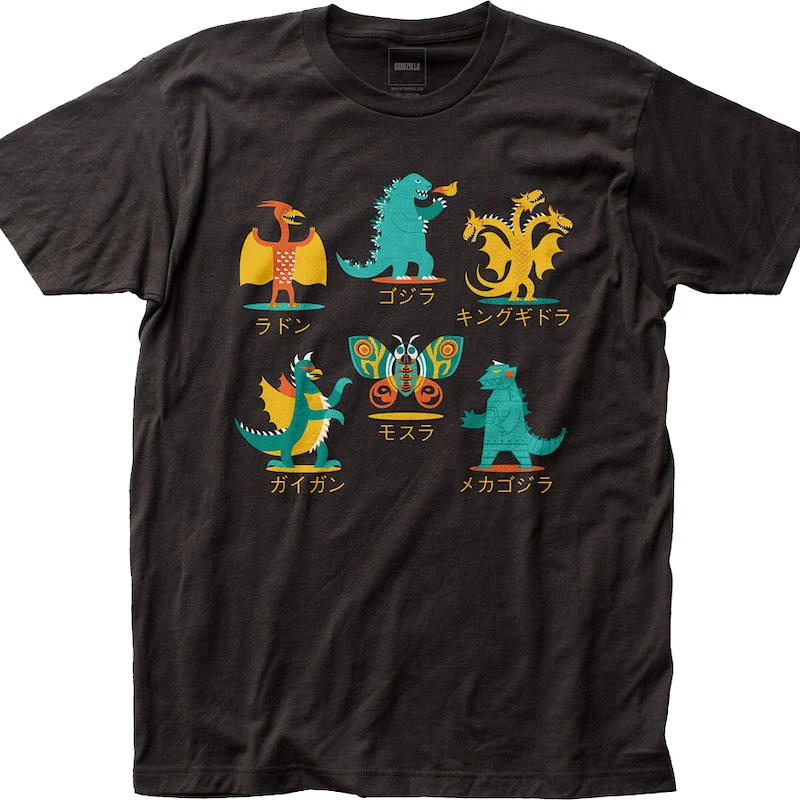 Monster Icons Godzilla T-Shirt