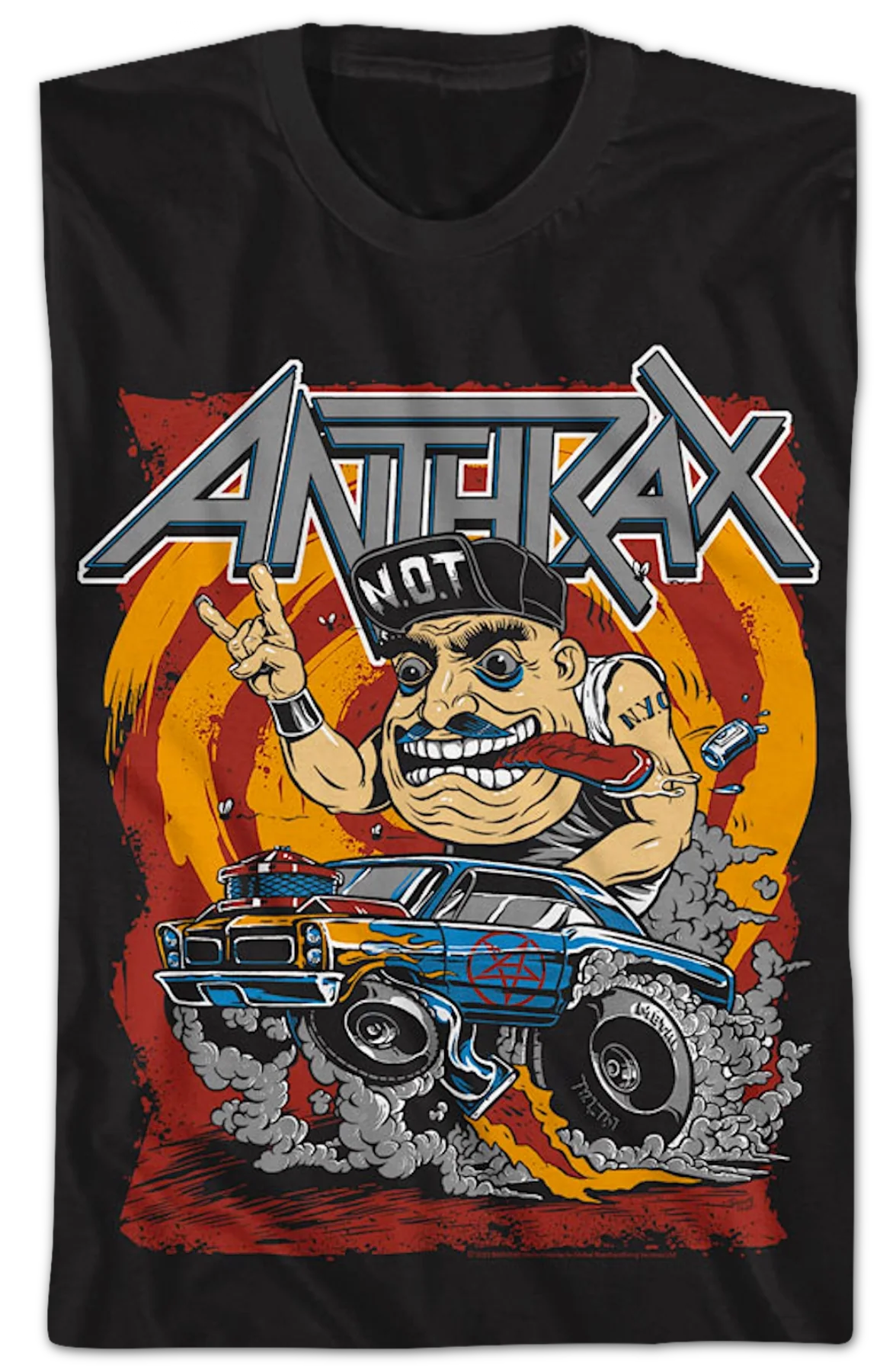 Monster Truck Anthrax T-Shirt - Image 2