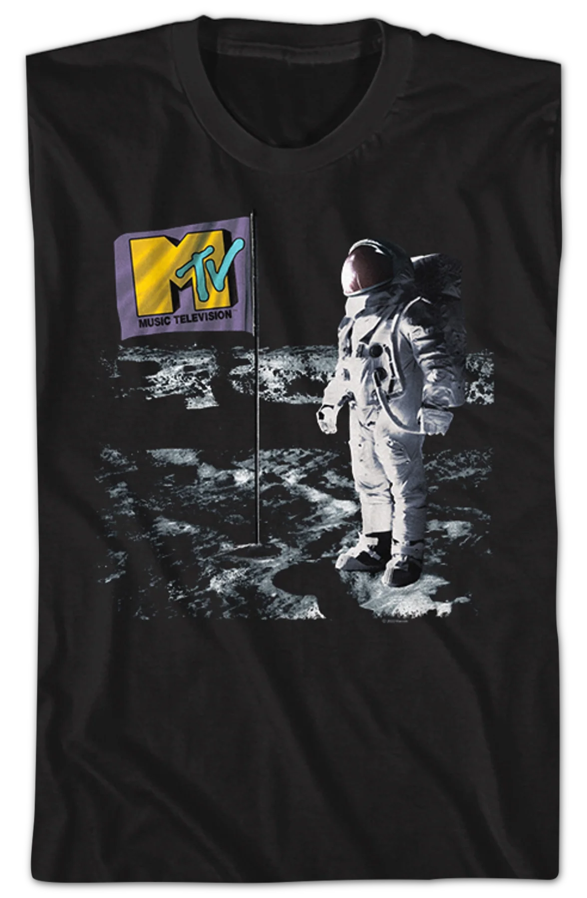 Moon Landing MTV T-Shirt - Image 2