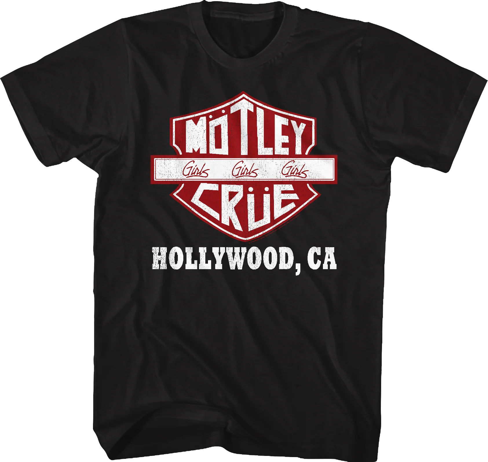 Motorcycle Logo Motley Crue T-Shirt