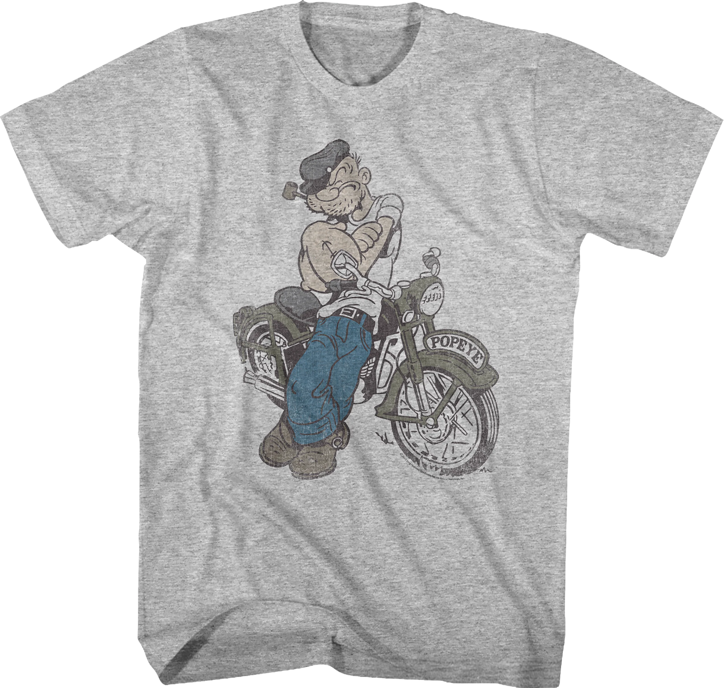 Motorcycle Popeye T-Shirt
