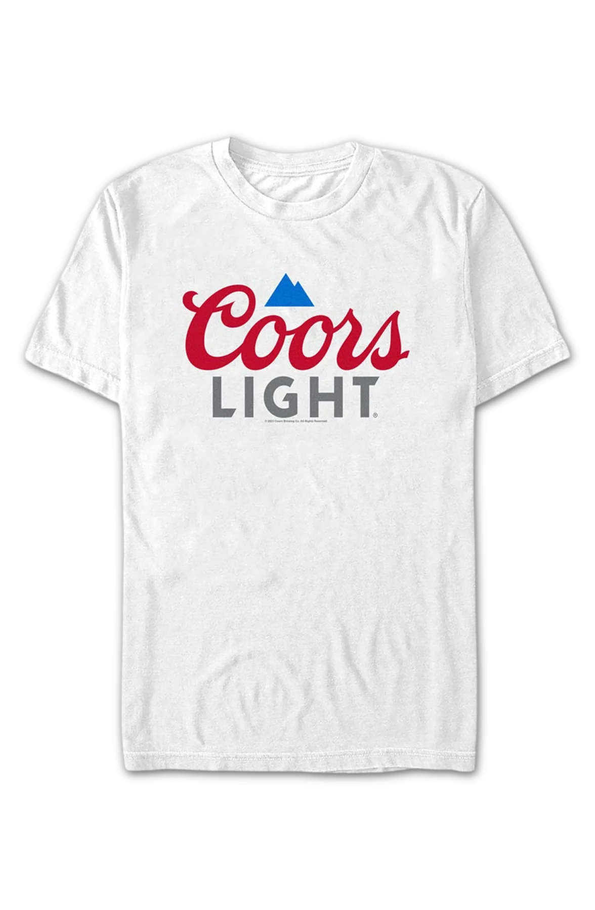 Mountain Peaks Logo Coors Light T-Shirt - Image 2