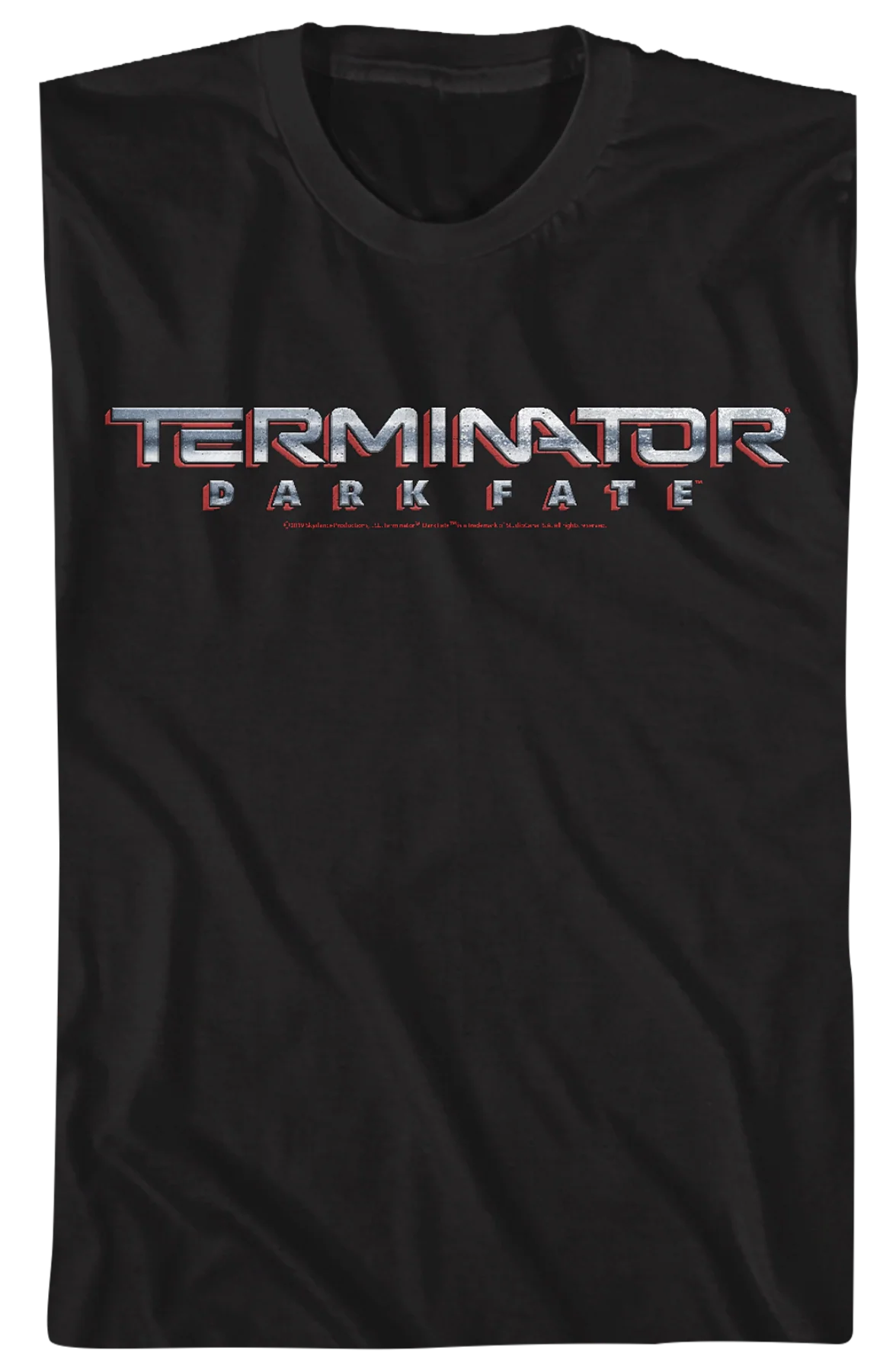 Movie Logo Terminator Dark Fate T-Shirt - Image 2
