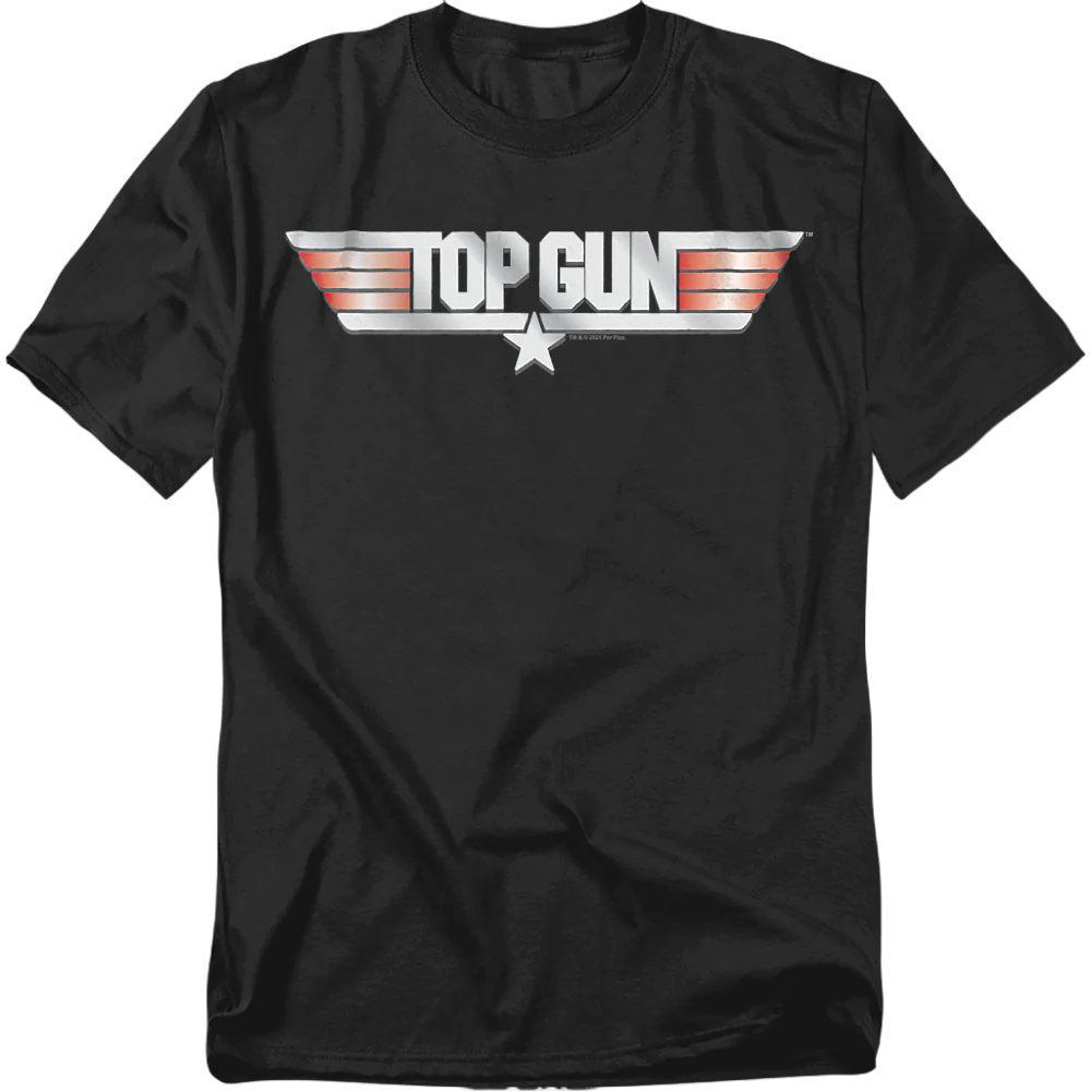 Movie Logo Top Gun T-Shirt - Image 2