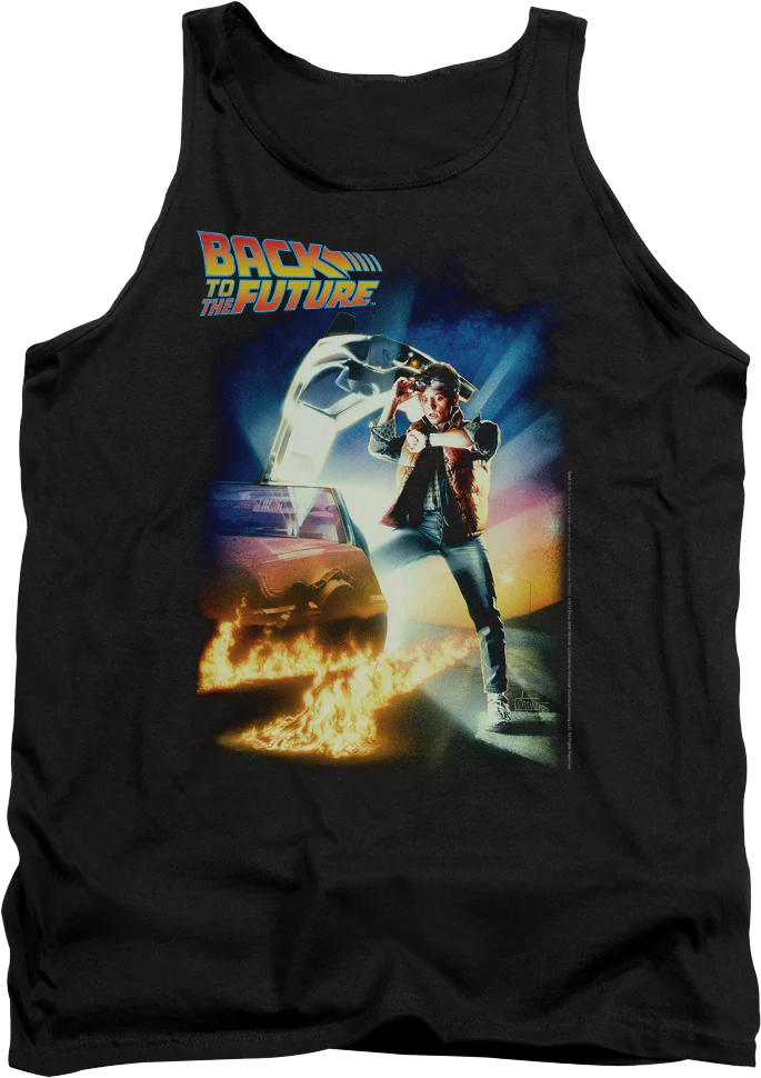 Movie Poster Back To The Future Tank Top