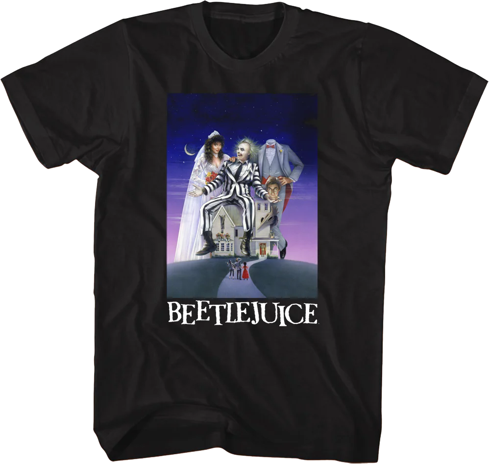 Movie Poster Beetlejuice T-Shirt