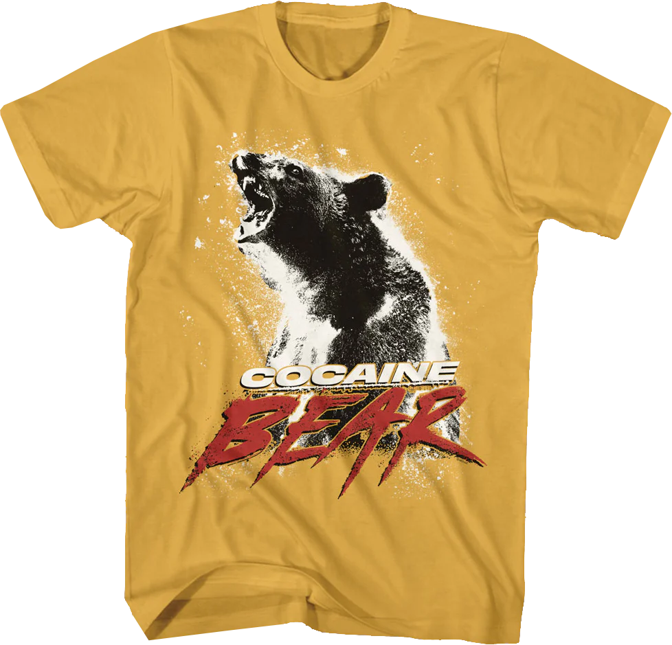 Movie Poster Cocaine Bear T-Shirt