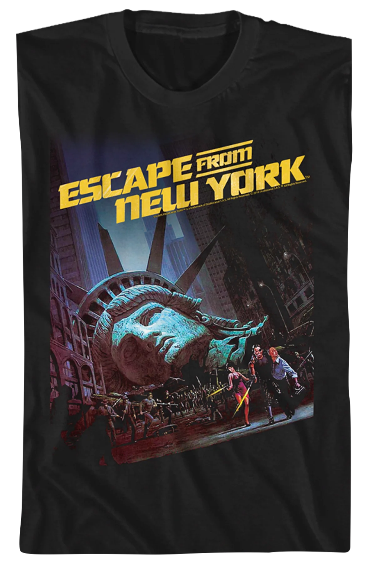 Movie Poster Escape From New York T-Shirt - Image 2