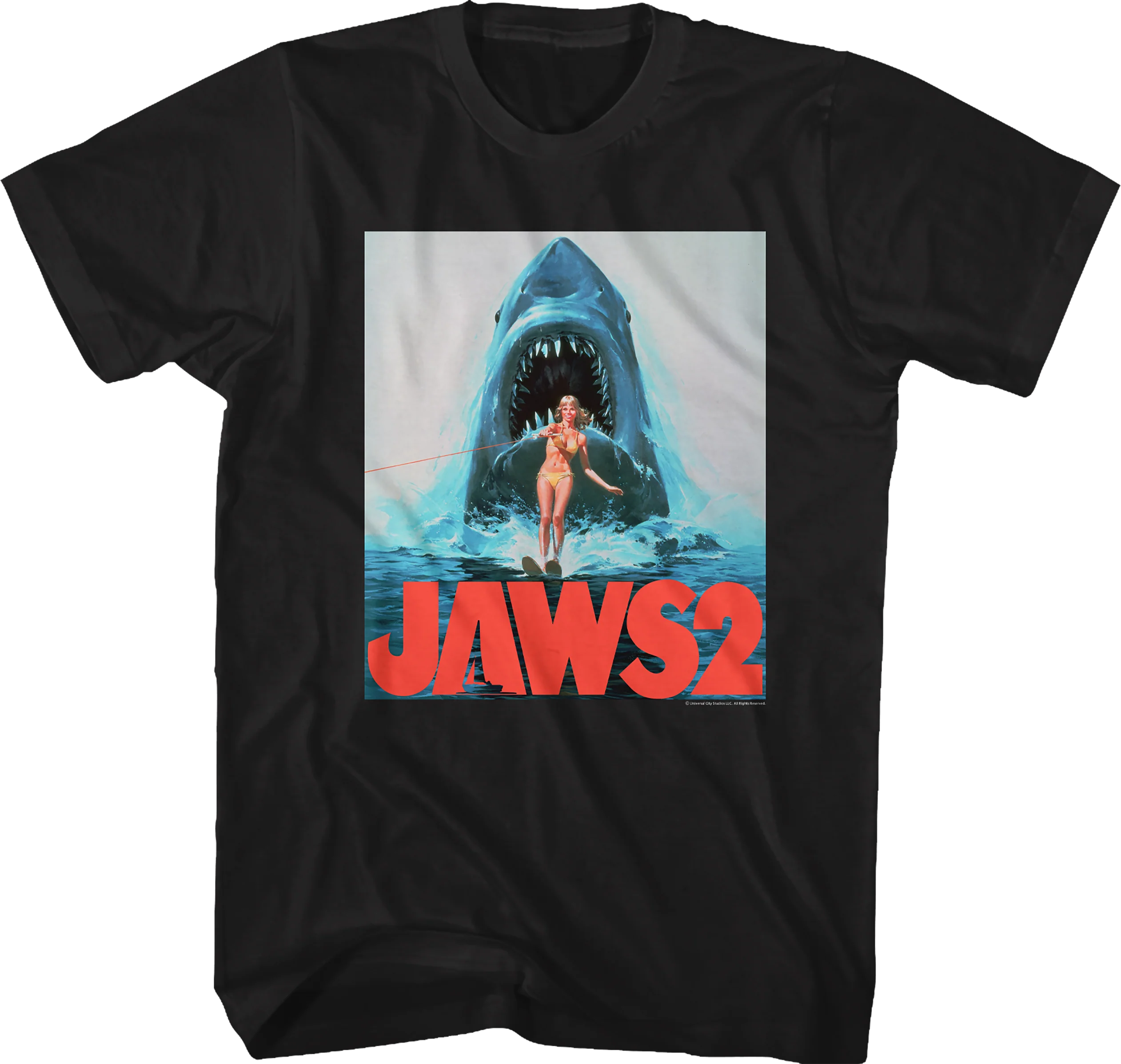 Movie Poster Jaws 2 T-Shirt