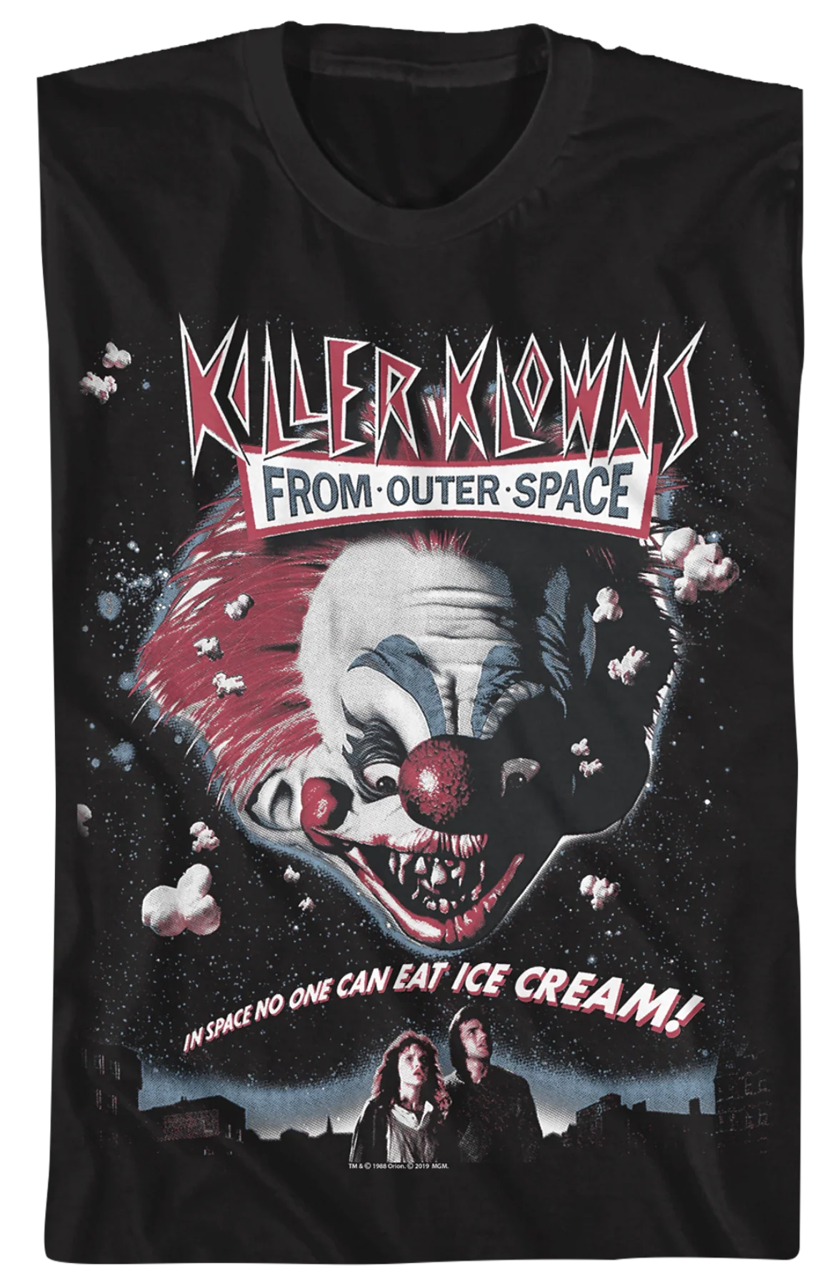 Movie Poster Killer Klowns From Outer Space T-Shirt - Image 2