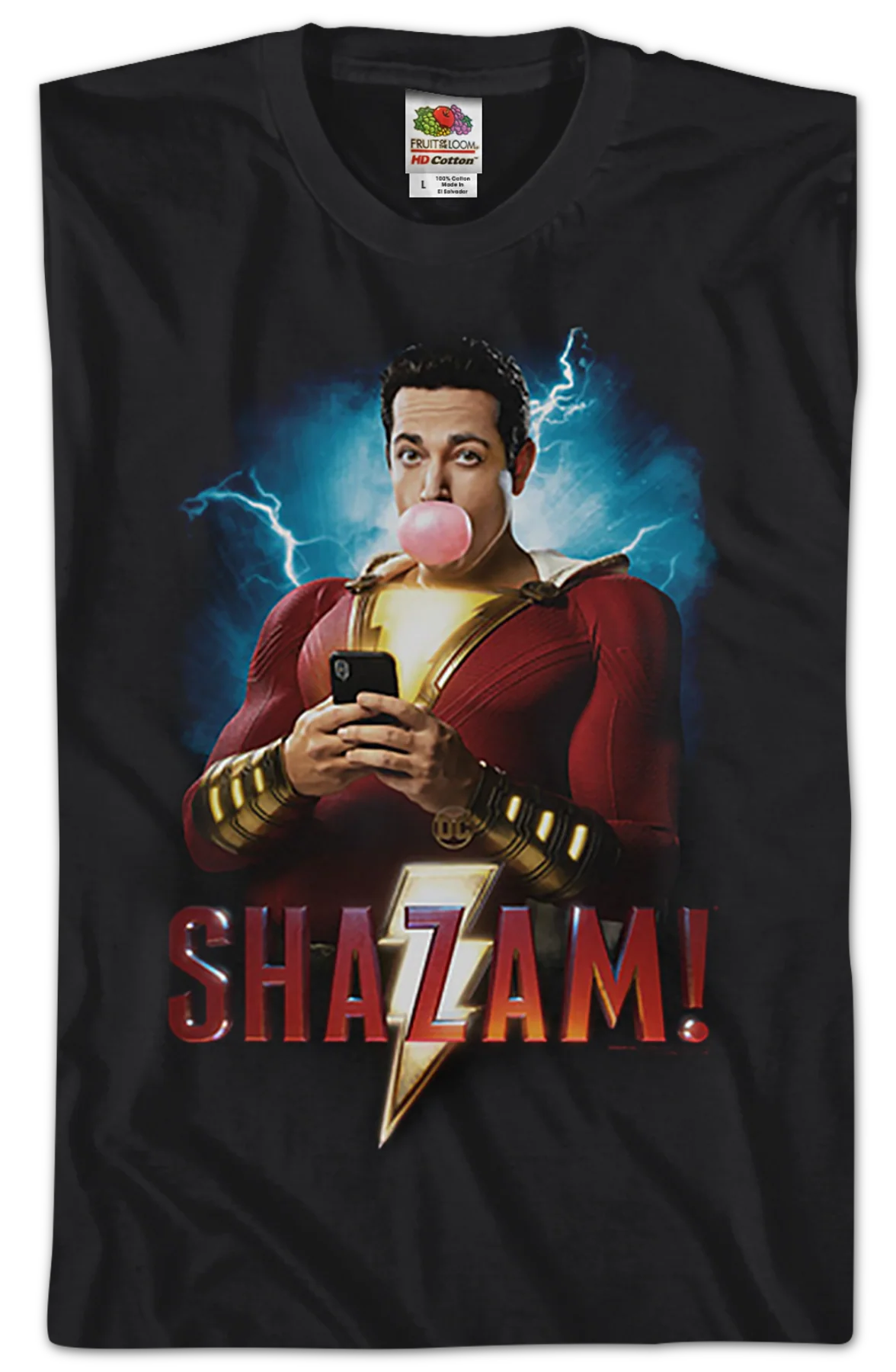 Movie Poster Shazam T-Shirt - Image 2