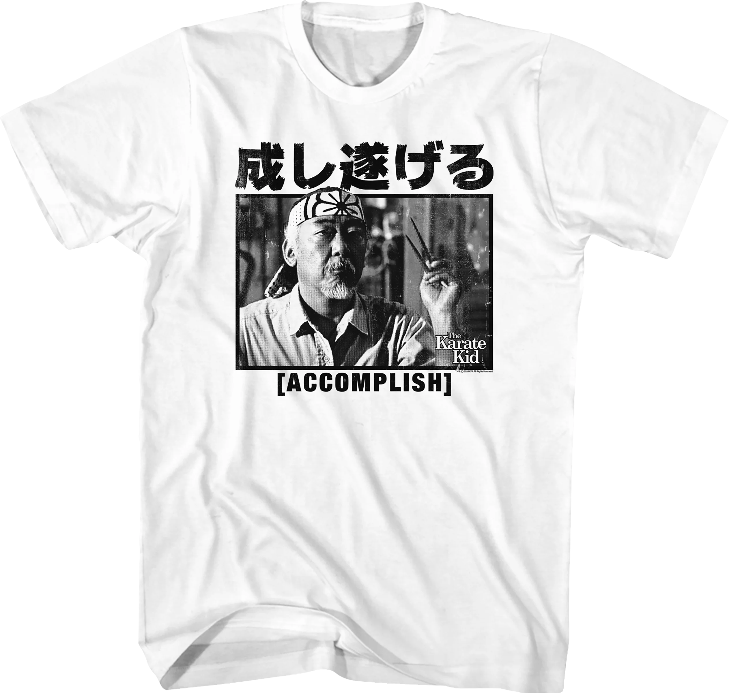 Mr. Miyagi Accomplish Karate Kid T-Shirt