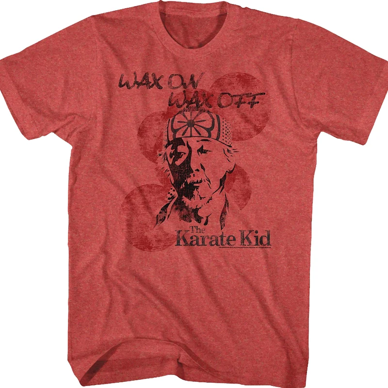 Mr. Miyagi Wax On Wax Off Karate Kid T-Shirt