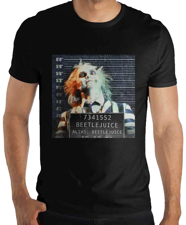 Mug Shot Beetlejuice T-Shirt