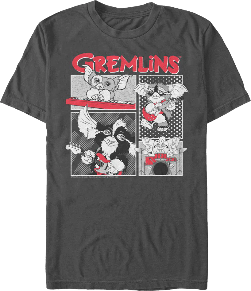 Music Mayhem Gremlins T-Shirt