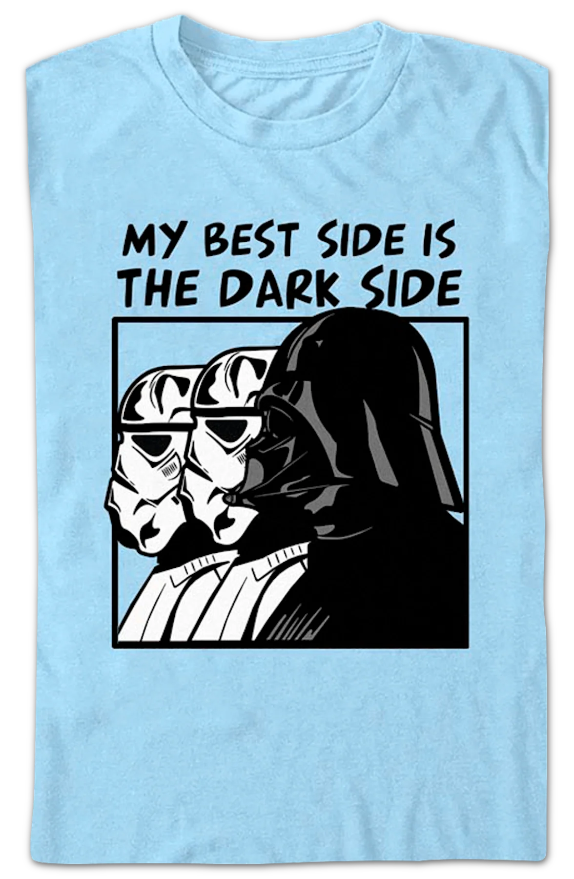 My Best Side Is The Dark Side Star Wars T-Shirt - Image 2