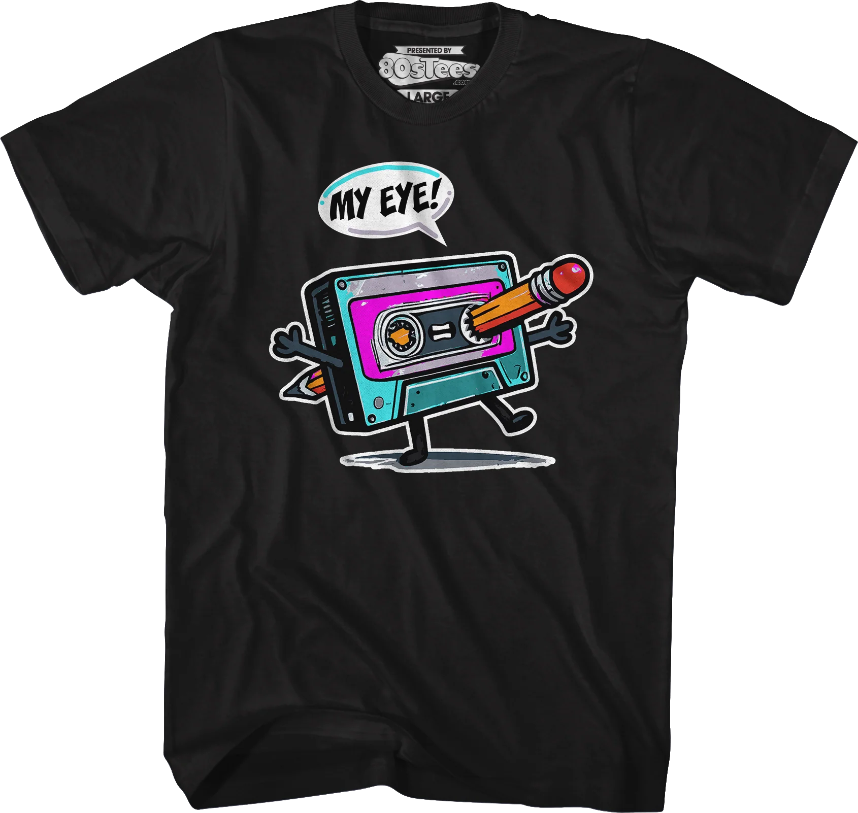 My Eye Cassette Tape T-Shirt - Image 4