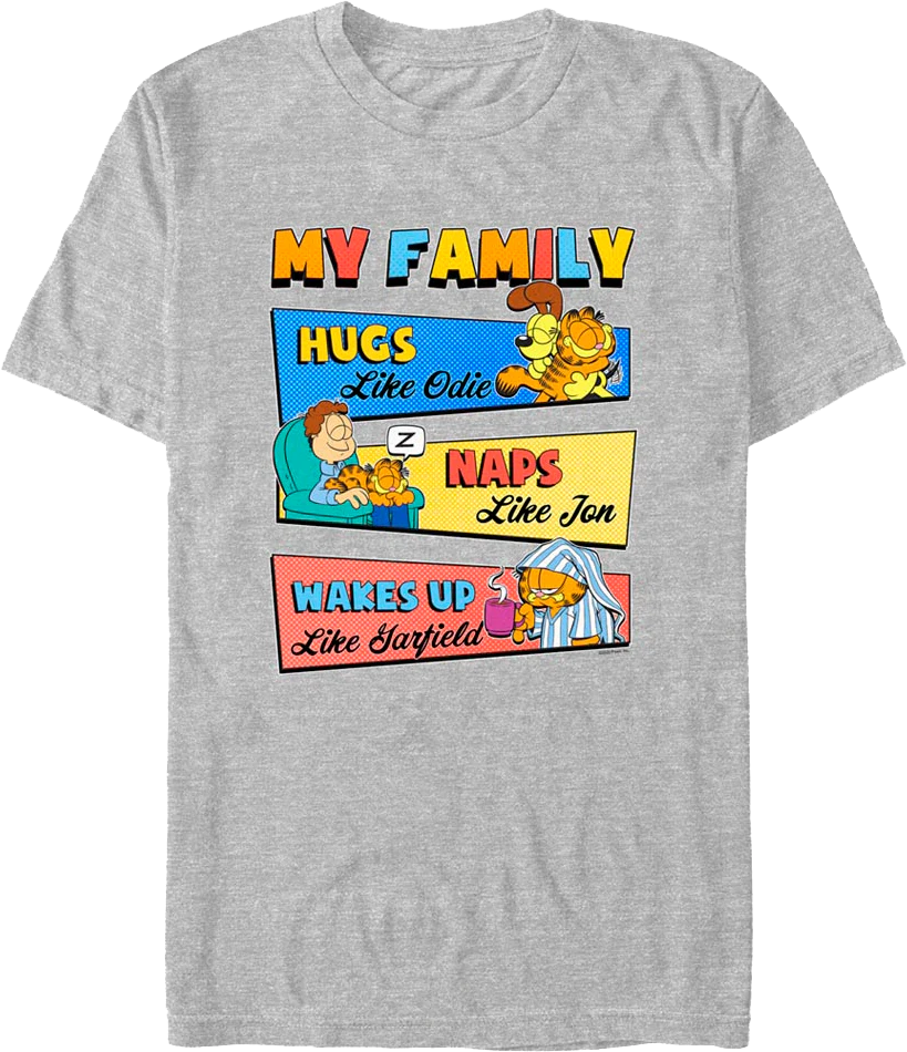 My Family Garfield T-Shirt