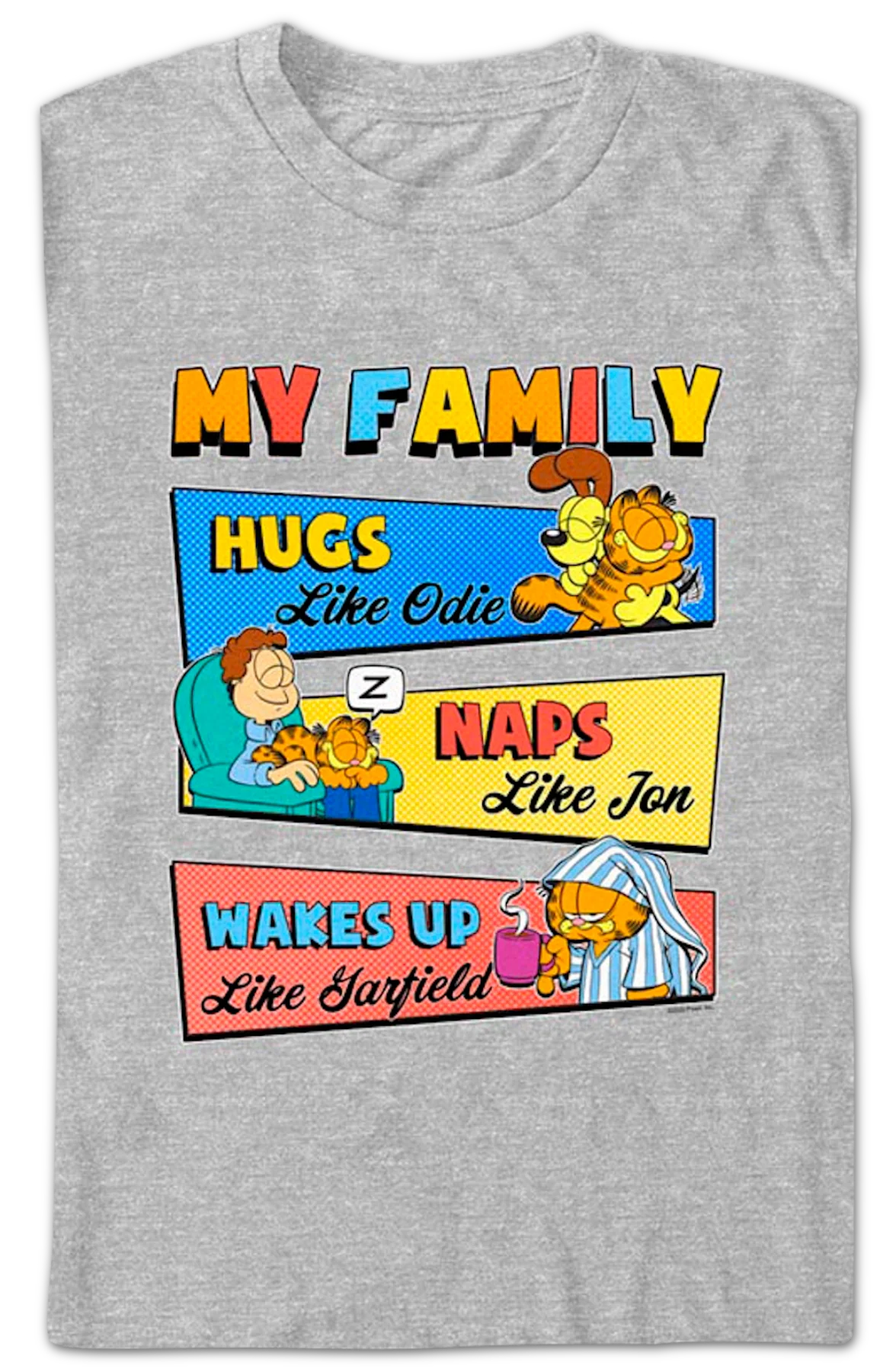 My Family Garfield T-Shirt - Image 2