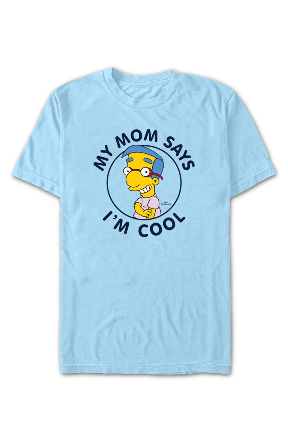 My Mom Says I'm Cool Simpsons T-Shirt - Image 2