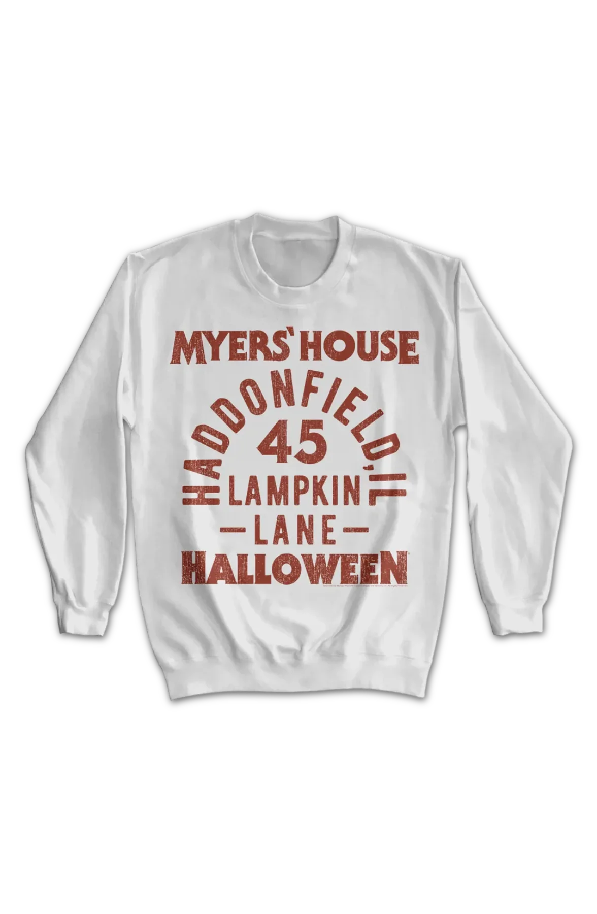 Myers' House Halloween Sweatshirt - Image 2