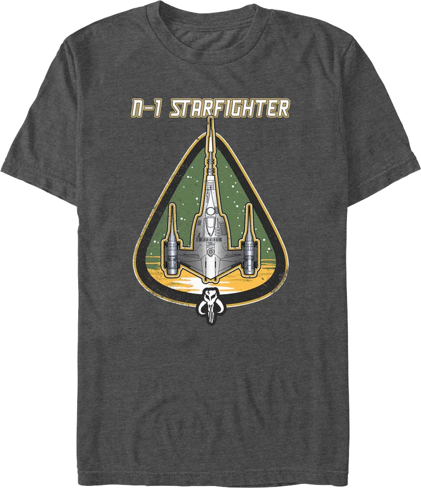 N-1 Starfighter Mandalorian Star Wars T-Shirt