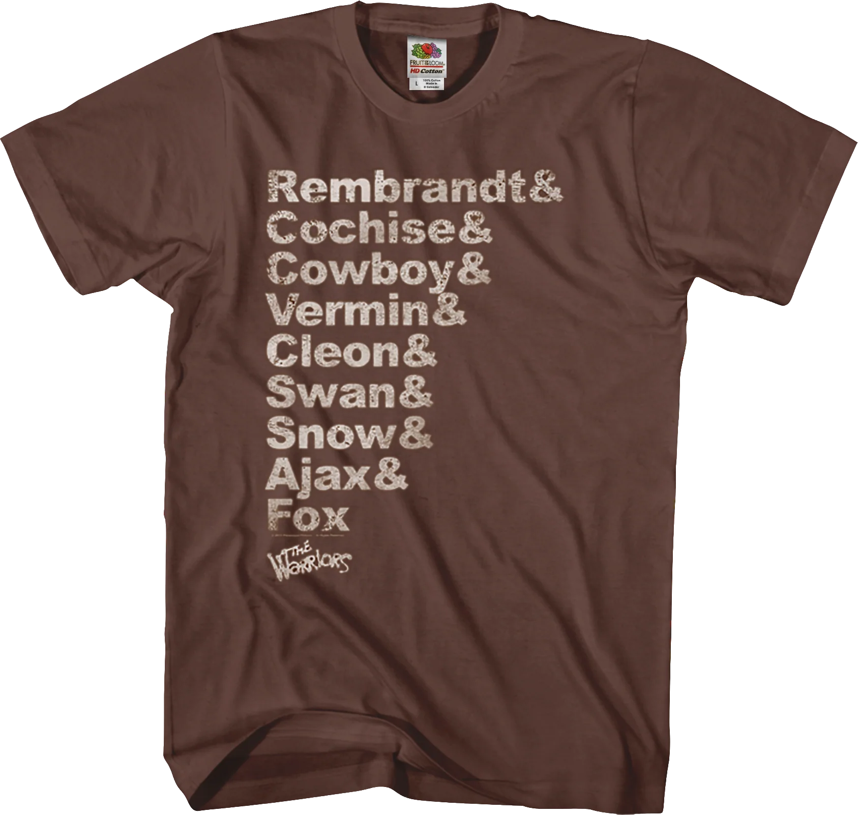 Names Warriors T-Shirt