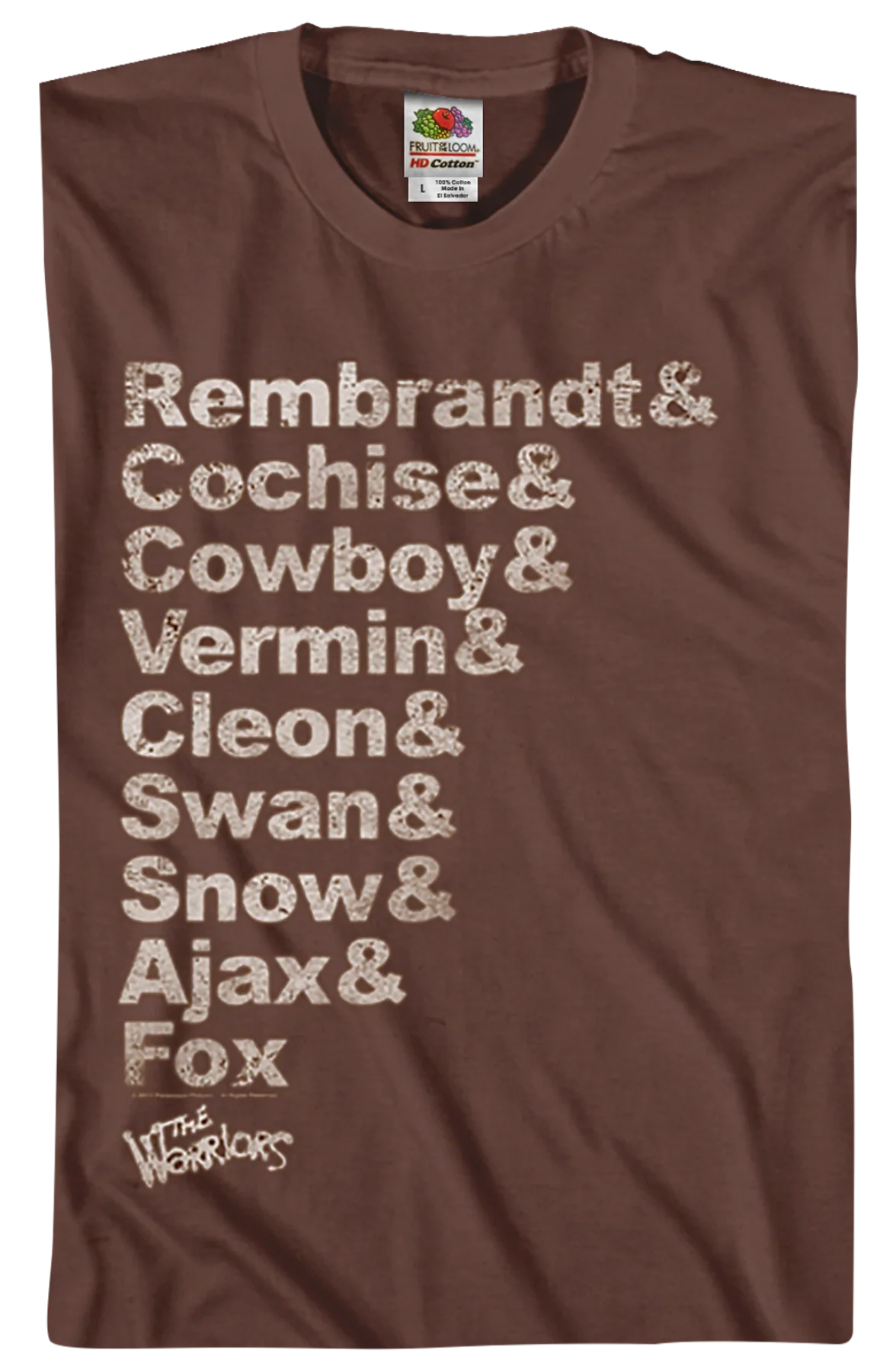 Names Warriors T-Shirt - Image 2
