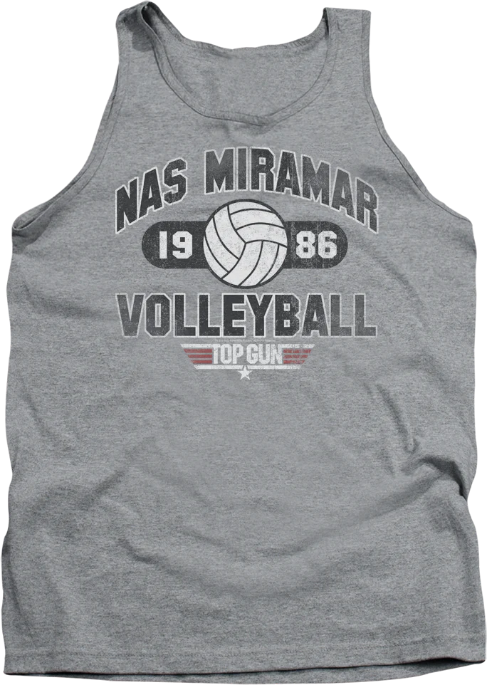 Nas Miramar Volleyball Top Gun Tank Top