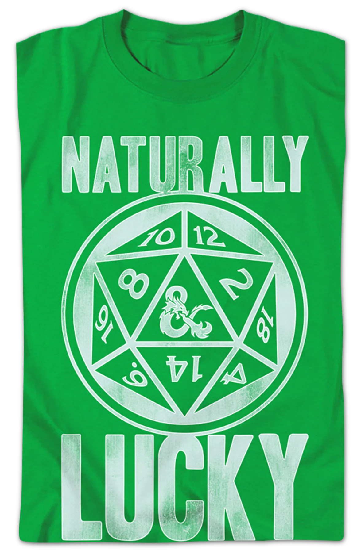 Naturally Lucky Dungeon & Dragons T-Shirt - Image 2