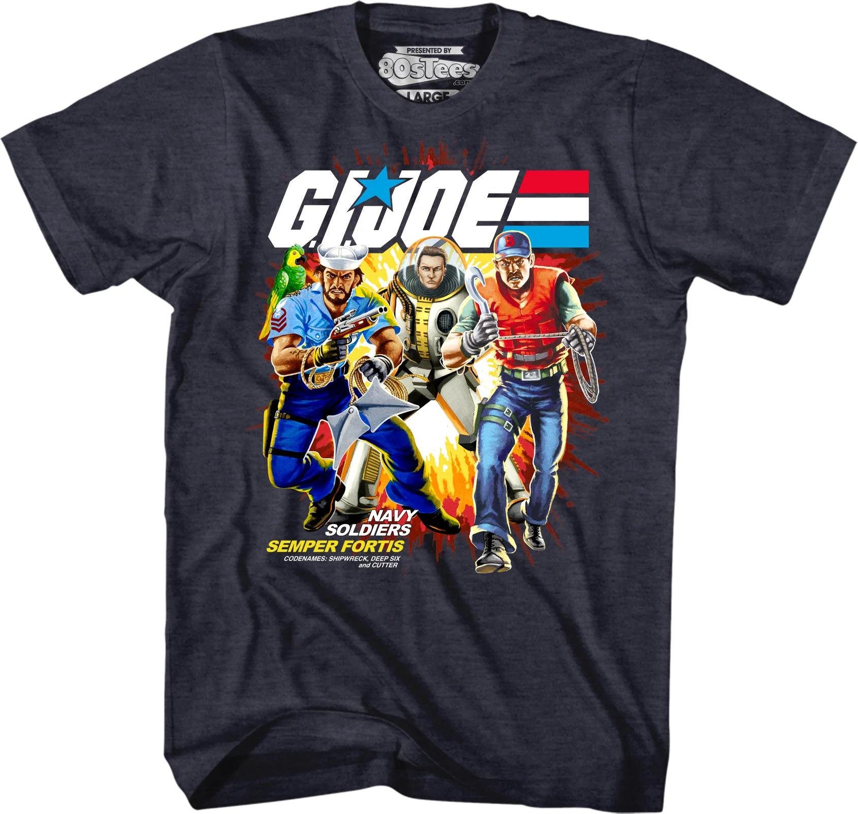 Navy Soldiers GI Joe T-Shirt