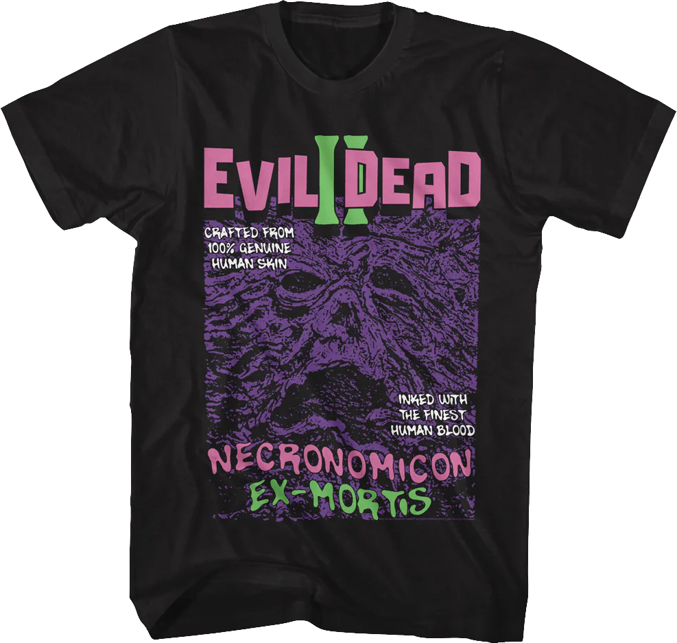 Necronomicon Ex-Mortis Evil Dead II T-Shirt