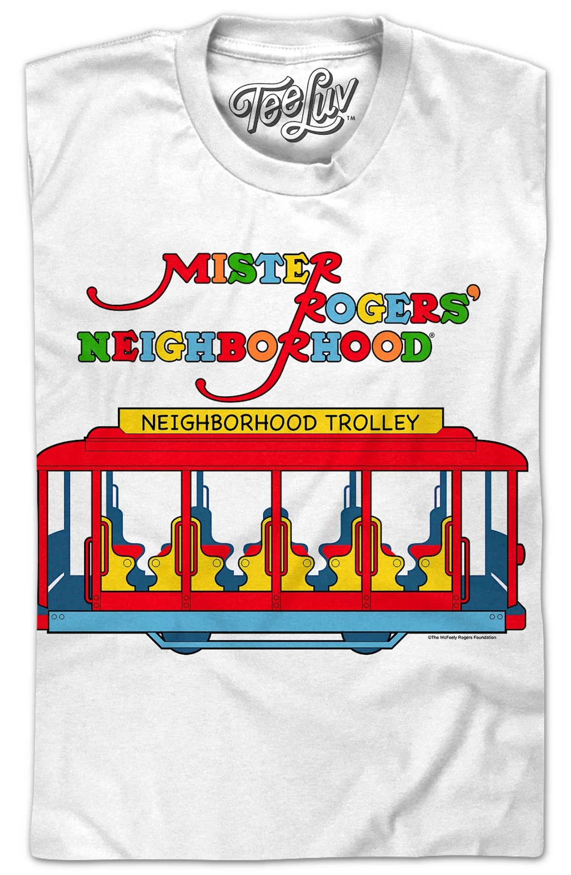 Neighborhood Trolley Mr. Rogers T-Shirt - Image 2